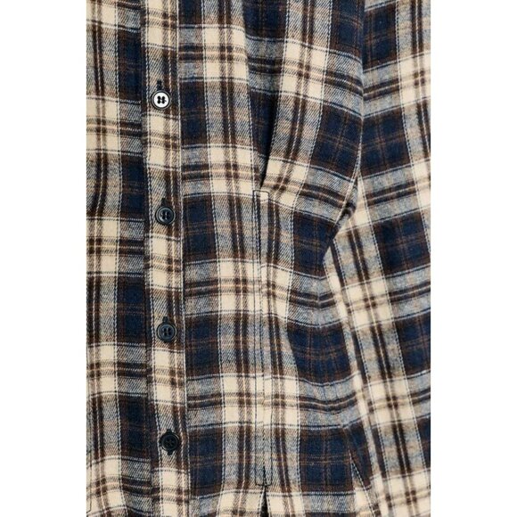 ZARA PLAID PLEATED MIDI DRESS - Picture 9 of 9